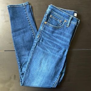 Madewell 9” High-Rise Skinny Jean - Size 27